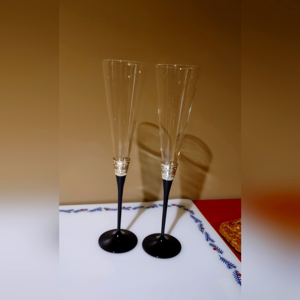 Vera Wang wedding glasses